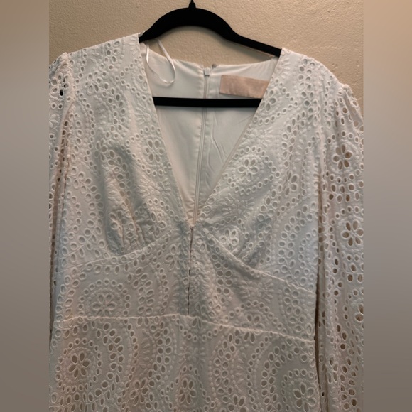 Keepsake the Label White Lace Mini Dress M Bridal Shower Party - Picture 3 of 5